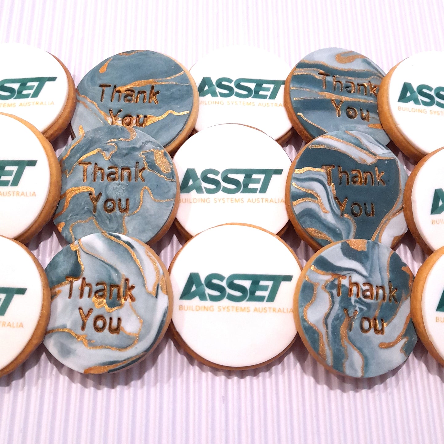Corporate Logo Cookie