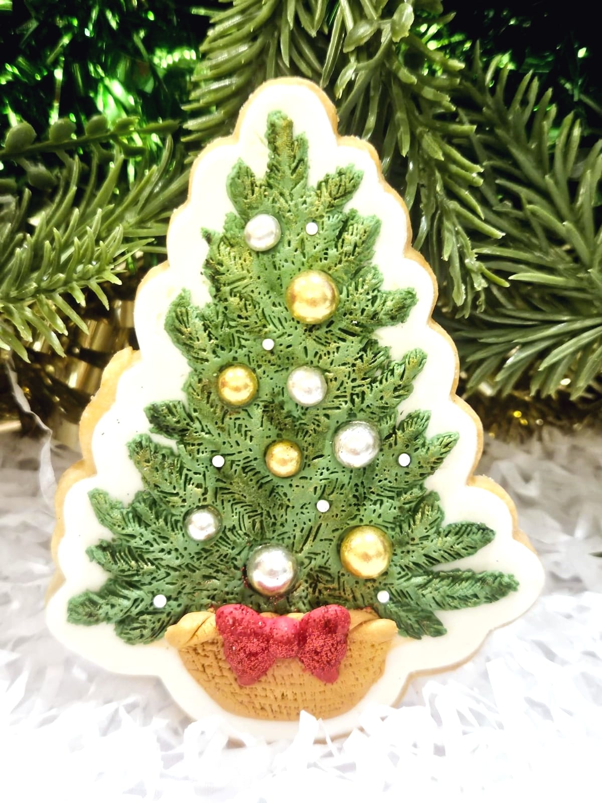 Christmas Tree Cookie