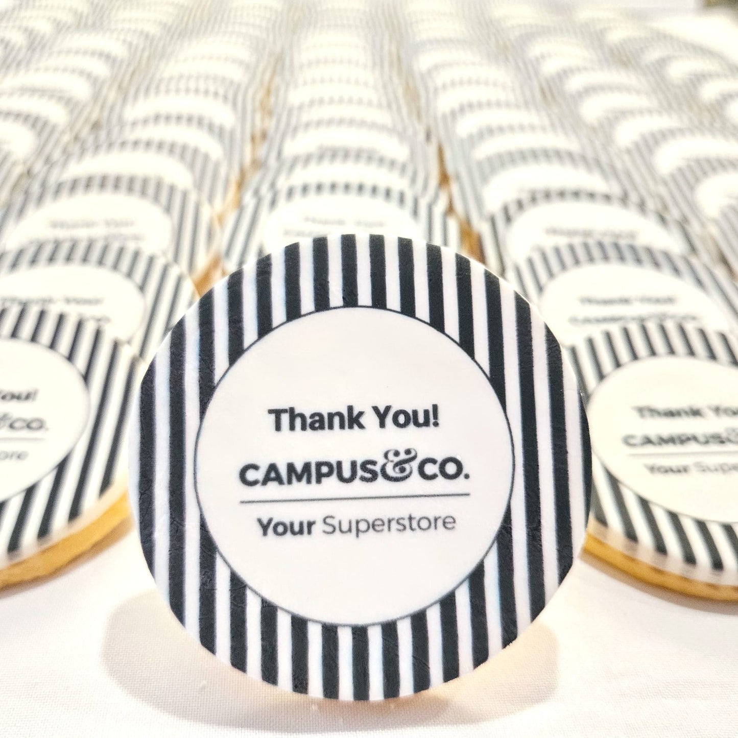 Corporate Logo Cookie