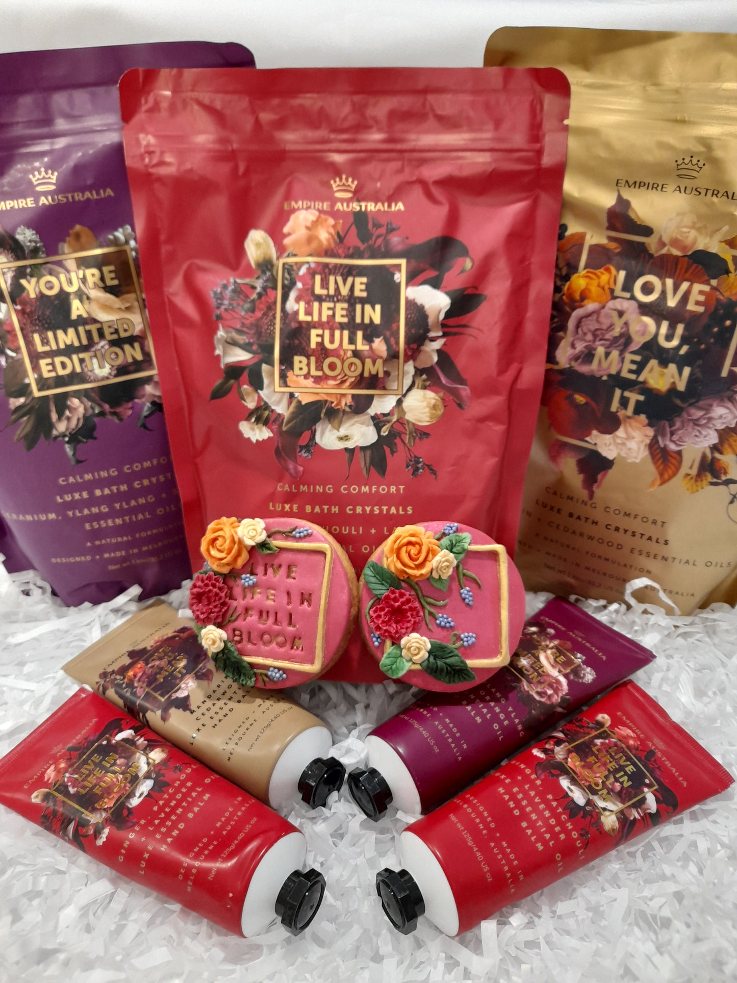 Live Life in Full Bloom Cookie