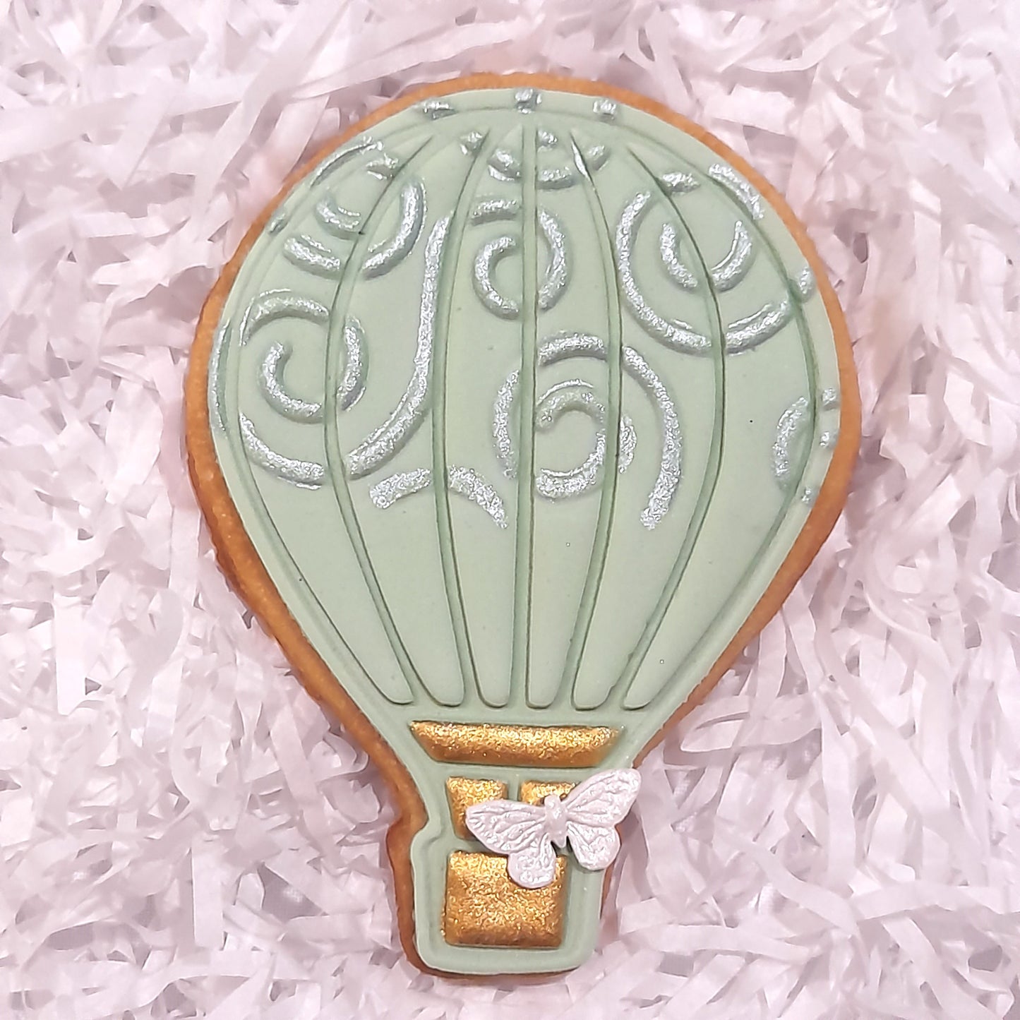 Golden Pastels Baby Cookies