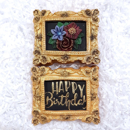 Gilded Picture Frame Cookie