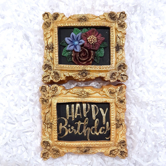 Gilded Picture Frame Cookie