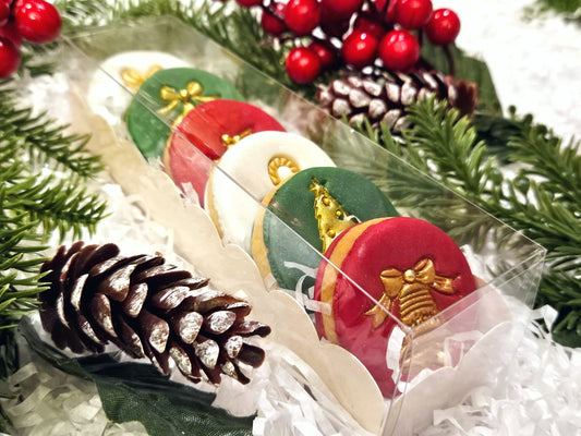 Festive Macaroon Cookies