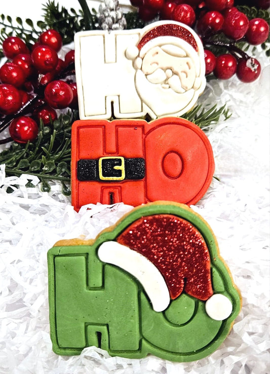 Santa's in Town Cookie Set