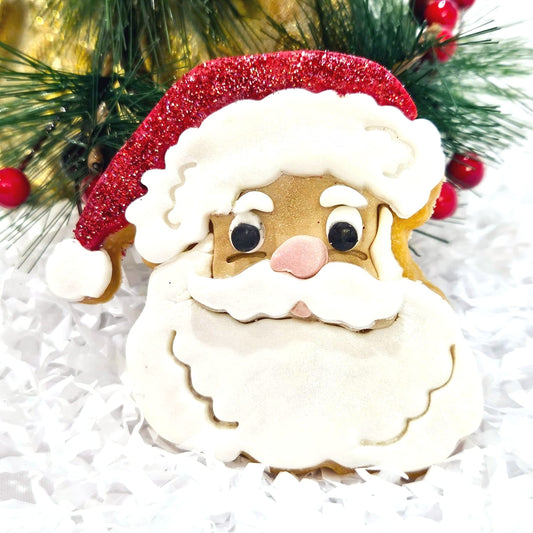 Santa Face Cookie