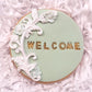 Golden Pastels Baby Cookies