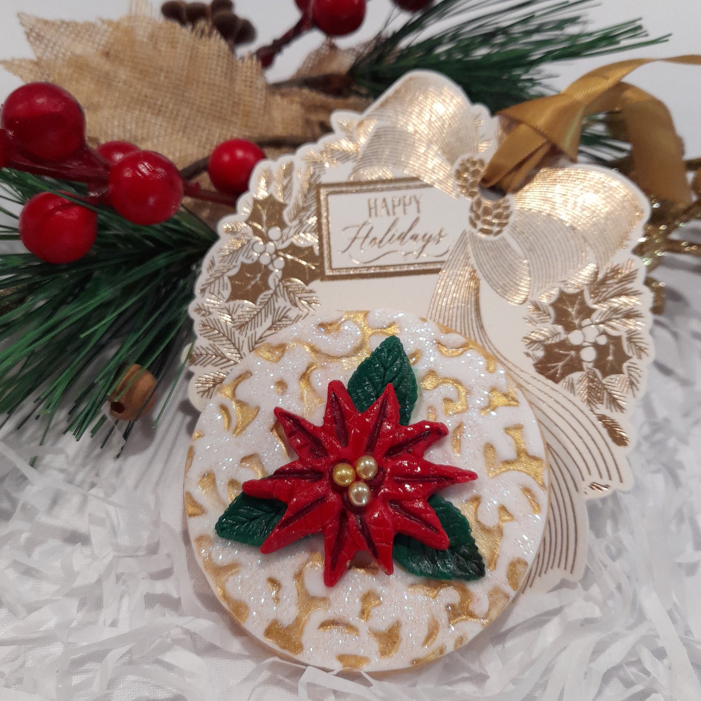 Happy Holidays Thankyou Cookie
