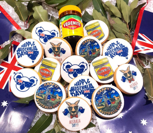 Pick and Mix Printed Australia Day Cookies