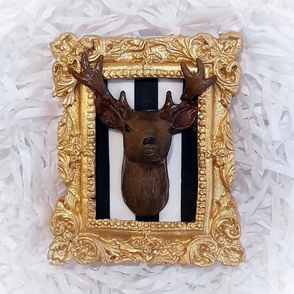 Framed Stag Head