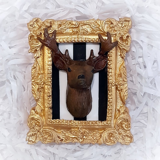 Framed Stag Head