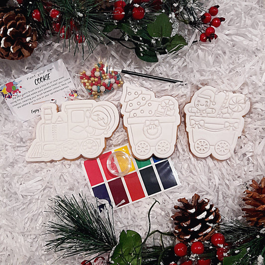 PYO Cookie Kit - Christmas Train