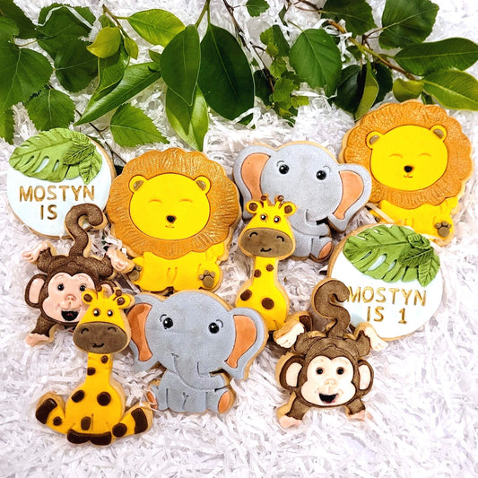 Safari Birthday Cookies