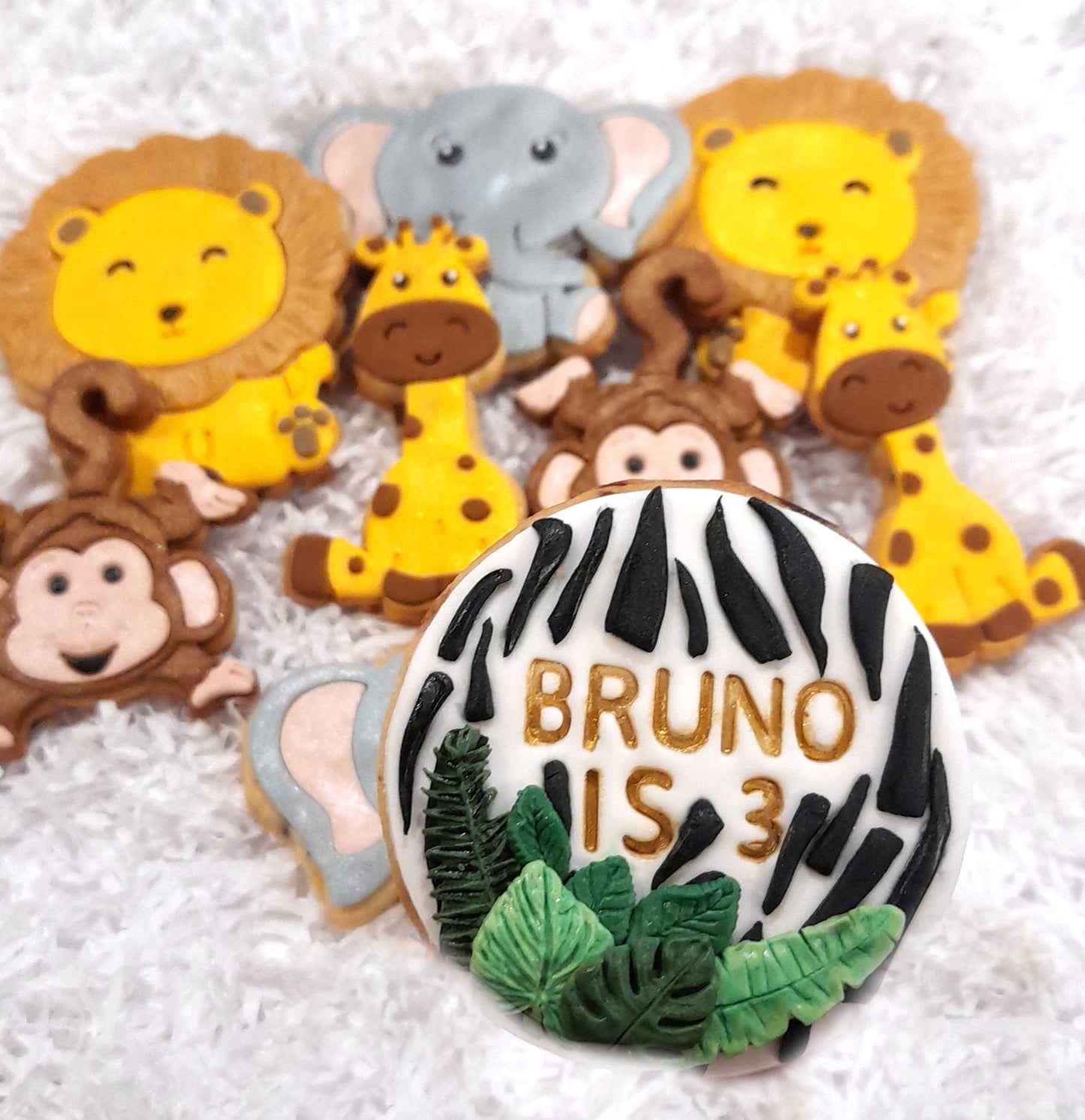 Safari Birthday Cookies